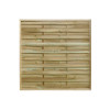 PANNEAU BOIS OCCULTANT DROIT MIKA 180X180CM 30MM BRUN CLAIR