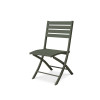 CHAISE PLIANTE DE JARDIN EN ALUMINIUM MARIUS VERT KAKI