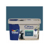 PEINTURE M/B  CREME DE COULEUR DULUX VALENTINE BLEU PAON SATINE 2.5 L