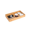 ORGANISEUR 4.5X16.3X4.5 CM BAMBOU NATUREL