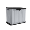 COFFRE DE JARDIN STORE ITOUT MIDI GRIS/NOIR 845 LITRES