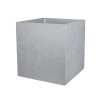 POT CARRE EDA BASALT L.49.5 X H.49.5 CM 57L GRIS BETON
