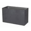 MURET EDA BASALT L.39.5 X H.60 CM 116L GRIS ANTHRACITE