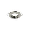 ANNEAU POUR SPOT ENCASTRE REMI PVC ORIENTABLE ROND NICKEL INSPIRE