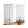 RIDEAU TAMISANT PALMES IANNA 135X260CM VERT