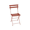 CHAISE BISTRO OCRE ROUGE