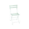 CHAISE ACIER BISTRO MENTHE GLACIALE