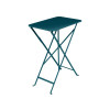 TABLE DE JARDIN PLIANTE BISTRO BLEU 37X57 CM