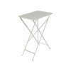 TABLE DE JARDIN PLIANTE BISTRO GRIS ARGILE 37X57 CM