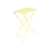 TABLE DE JARDIN PLIANTE BISTRO CITRON GIVRE 37X57 CM