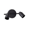 BARRE 2 SPOTS TEKLA GU10 METAL NOIR INSPIRE