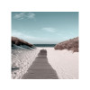 TOILE 30X30 CHEMIN SABLE