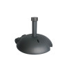 PIED DE PARASOL 30KG ANTHRACITE AVEC 2ROUES