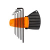 CLES 6 PANS LONGUE 1,5-2-2,5-3-4-5MM LONGUE BAHCO LOT DE 6