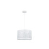 SUSPENSION FRELLA E27 DIAMETRE 38 60W METAL BLANC