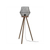 LAMPADAIRE KANEL E27 H119CM INSPIRE METAL NOIR/BOIS