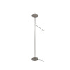 LAMPADAIRE AVEC LISEUSE MIRASOL LED H180CM INSPIRE NICKEL