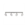BARRE 4 SPOTS LOOB 450LM CHROME INSPIRE