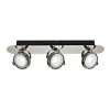 BARRE 3 SPOTS XENA 3X5W LED CHROME INSPIRE