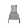 BAIN SOLEIL LYRA ALUMINIUM TEXTILENE ANTHRACITE