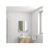 LAMBRIS PVC L.37,5CM X H.260CM X EP.8MM 4,875M2 BLANC MAT ARTENS