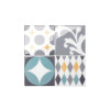 CREDENCE ADHESIVE VINTAGE CADIZ 22,9X22,9CM LOT DE 4