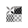 CREDENCE ADHESIVE VINTAGE BILBAO 22,9X22,9CM LOT DE 4