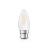 AMPOULE LED FLAMME B22 40W OPALINE  BLC CHD INTENSITE VARIABLE OSRAM