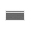 RADIATEUR ELECTRIQUE A RAYONNEMENT 2000 W 501413 HORIZONTAL BLANC