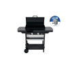 PLANCHA 2 BRULEURS SUR CHARIOT PLAQUE EN FONTE EMAILLEE CAMPINGAZ