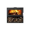POELE A BOIS LARRY BUCHER NOIR 8.5KW