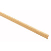 COUVRE JOINT EN PIN 1 BORD ARRONDI 240X40X6