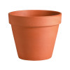 VASE BRUT D13CM H11,3CM TERRE CUITE INDUSTRIELLE
