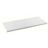 TABLETTE MELAMINE 80X20CM EPAISSEUR 18MM BLANCHE