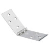 CHARNIERE LARGE INOX 40X120