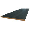 PLAN DE TRAVAIL STRATIFIE 1850X640X28MM ANTHRACITE BORDS DROITS