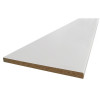 PLAN DE TRAVAIL STRATIFIE 2750X640X38MM BLANC BORDS DROITS