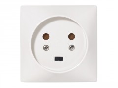 PRISE MUR 2P+T 20A BLC