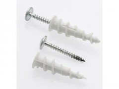 CHEVILLE MULTIMATERIAU 3X25MM AVEC VIS MINIVIX BLISTER 30 DE PIECES