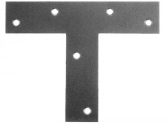 PLATINE EN T GALVA 35X16X70MM