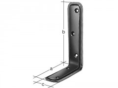 EQUERRE EMBOUTIS GALVA 70X40X25