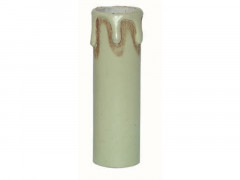 BOUGIE DE LUMINAIRE E14 RUSTIQUE DIAMETRE 24 MM / HAUTEUR 6.5 CM