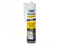 SILICONE BLANC CARTOUCHE 280ML GEB