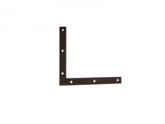EQUERRE FENETRE 220 25X4MM NOIR