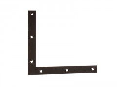 EQUERRE DE FENETRE 250 25X4MM NOIR