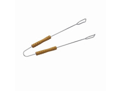 PINCE VIANDE SIMPLE ACIER CHROME