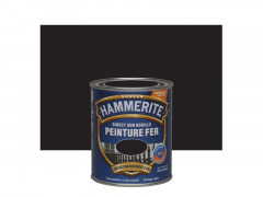PEINTURE FER NOIR MAT HAMMERITE 0,75L