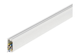 MOULURE UN COMPARTIMENT 12 X 20 MM X 2 M BLANC TEHALIT