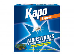 ANTI MOUSTIQUE SPIRALE KAPO EXPERT LOT DE 10
