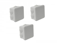 BOITE DERIVATION IP54 115X115 LOT DE 3